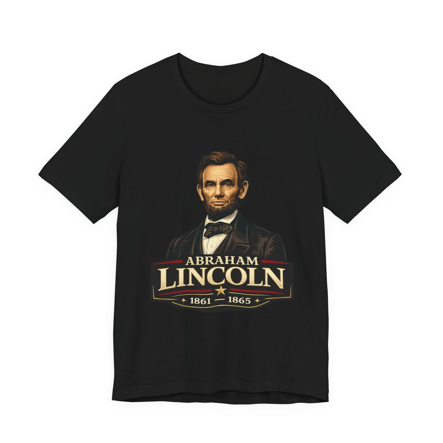Abraham Lincoln Portrait Tee – 16th U.S. President 1861 - 1865 Graphic T-Shirt